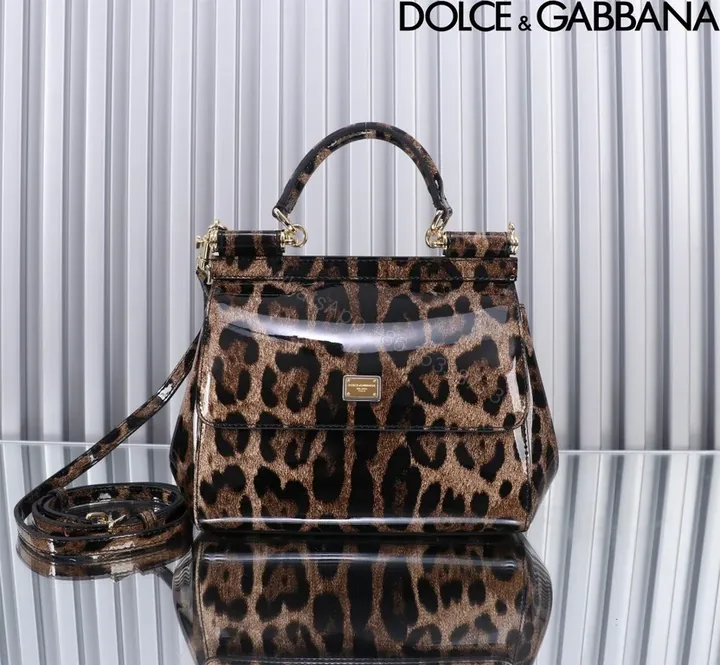 View 1 of Leopard Dolce & Gabbana Satchel: Luxe Everyday Bag