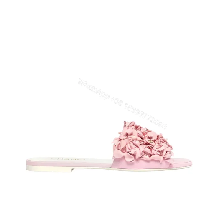 View 1 of CHANEL MULES SUEDE KIDSKIN AND STRASS PINK G46231 B19043 NACLY