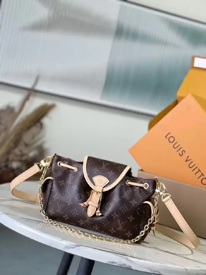 View 1 of Compact Monogram Crossbody Bag – Luxe Everyday Style