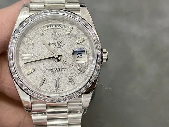 View 1 of Rolex Day-Date 36mm Counterweight Edition Automatic Watch 3255 Movement RLX-DD-36-3255-CW-AUTO