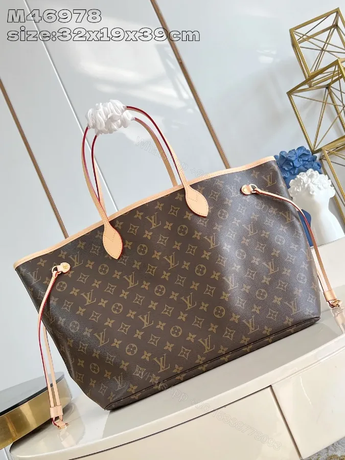View 1 of Monogram Tote: Luxe, Practical, Structured Carryall
