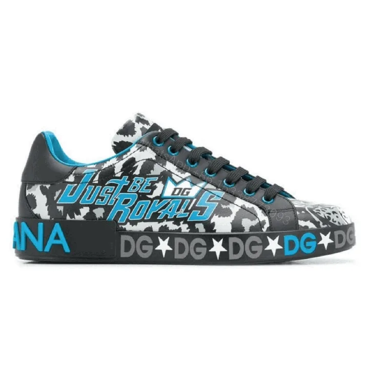 View 1 of DOLCE & GABBANA PORTOFINO JUNGLE SPORT SNEAKERS – DG90