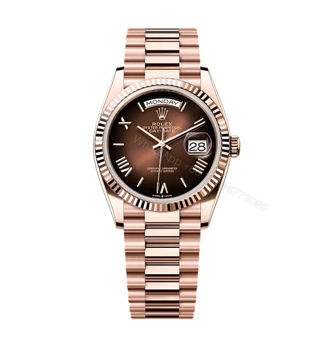 View 1 of Superclone Rolex Day-Date Brown Ombré Dial 128235-0075 36 mm