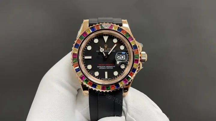 View 1 of Rolex Yacht Master Golden Sail Candy Bean 40mm Automatic Watch RLX-YM-GOLD-CANDY-40