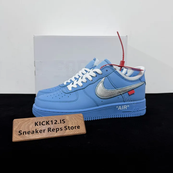 View 1 of Air Force 1 Low Off White MCA UNC Blue Reps