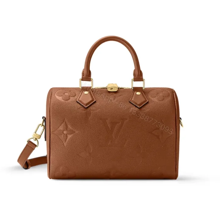View 1 of Louis Vuitton Speedy Bandoulière 20 Cognac Brown 20Cm