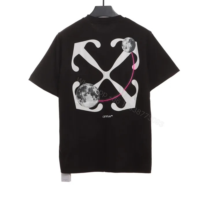 View 1 of Off-White Moon Series Arrow T-Shirt