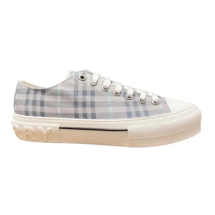View 1 of BURBERRY CHECK COTTON SNEAKERS – BBR127