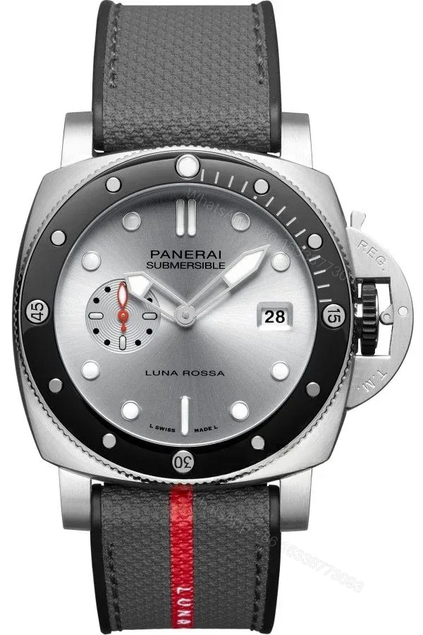 View 1 of Panerai Super Clone Submersible PAM01681 Luna Rossa 44MM