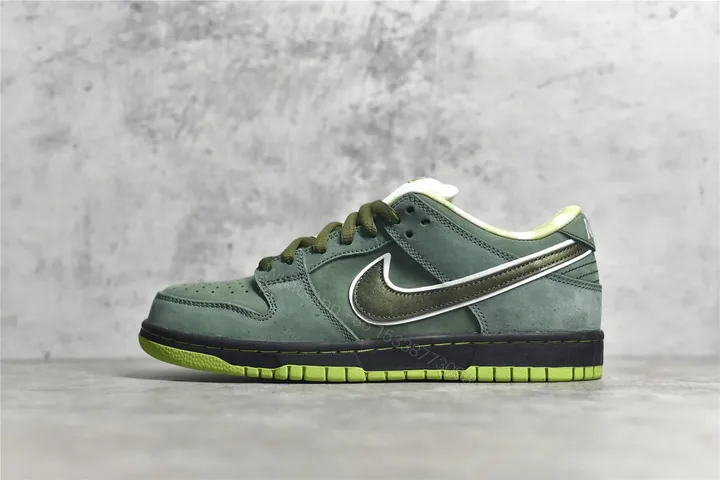 View 1 of UA Nike Dunk SB Low Green Lobster Reps