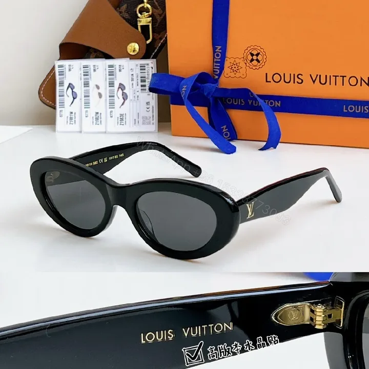 View 1 of Bold Curve Cat-Eye Sunglasses: Luxe, UV-Protected, Gold Accents