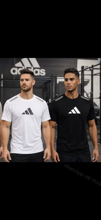 View 1 of FIRST COPY ADIDAS IMPORTED ROUND NECK GYM SUMMER T-SHIRT