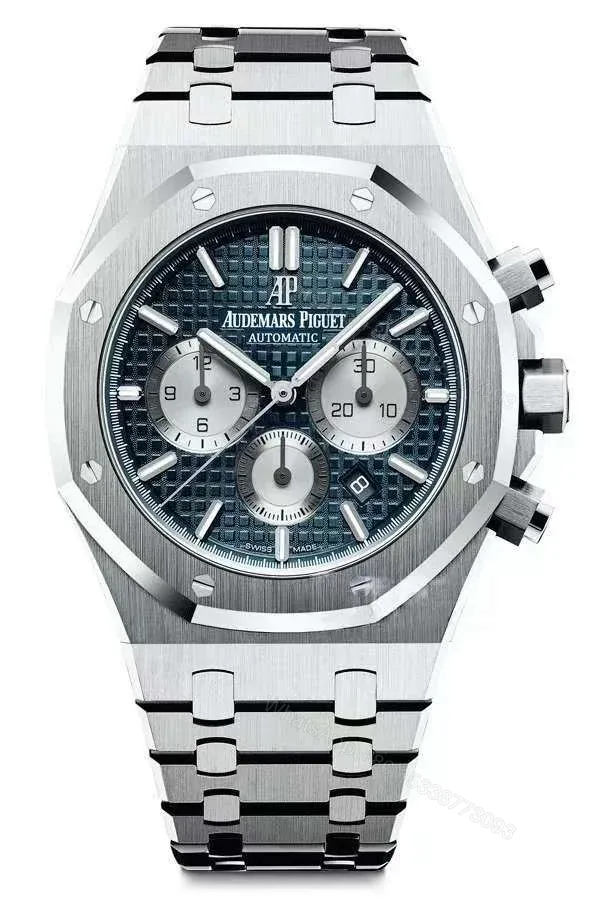 View 1 of Audemars Piguet Super Clone Royal Oak Blue Dial 26331ST Chronograph 41mm
