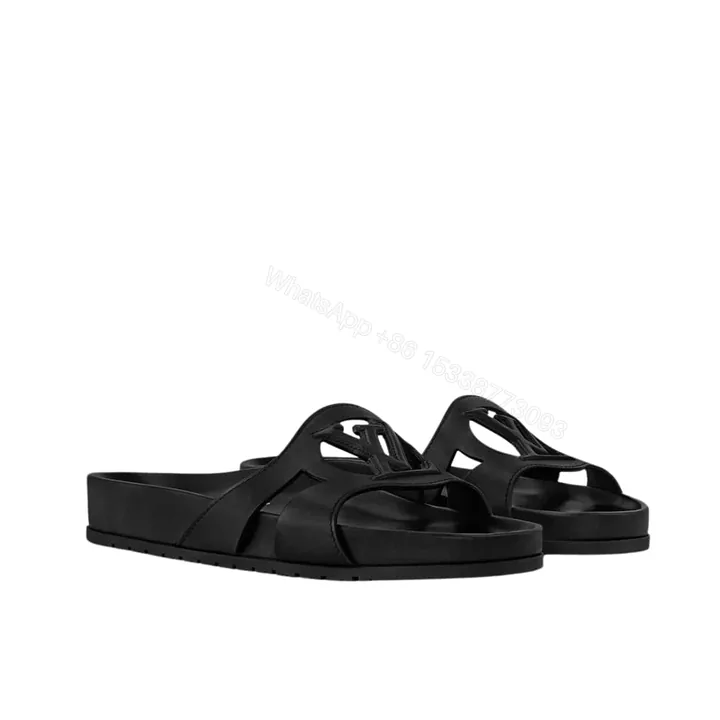 View 1 of LOUIS VUITTON ISOLA FLAT COMFORT MULE BLACK 1ACPCI