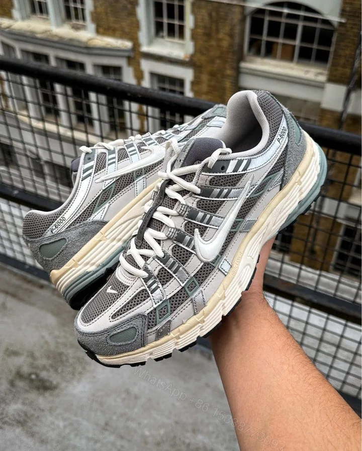 View 1 of FIRST COPY NIKE P-6000 TRAINER FLAT PEWTER FOR MEN