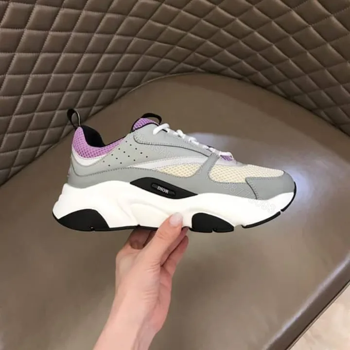 View 1 of B22 SNEAKER TECHNICAL MESH WITH AND CALFSKIN – CD95