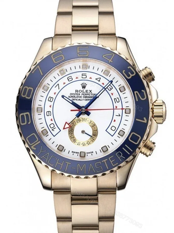View 1 of Replica Rolex Yacht-Master White Dial 622271
