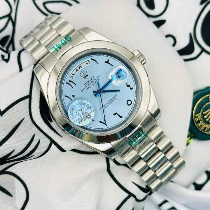 View 1 of Rolex Day-Date 40 Platinum Arabic Watch 228206