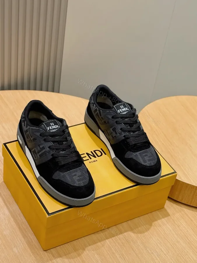 View 1 of Chic Monochrome Trainer: Signature Detailing, Everyday Luxury