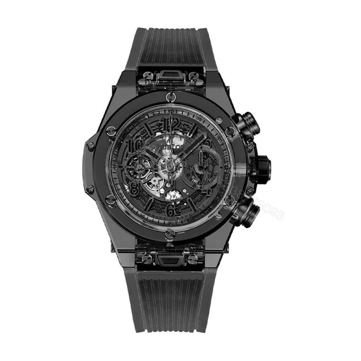 View 1 of Hublot Super Clone All Black Watch