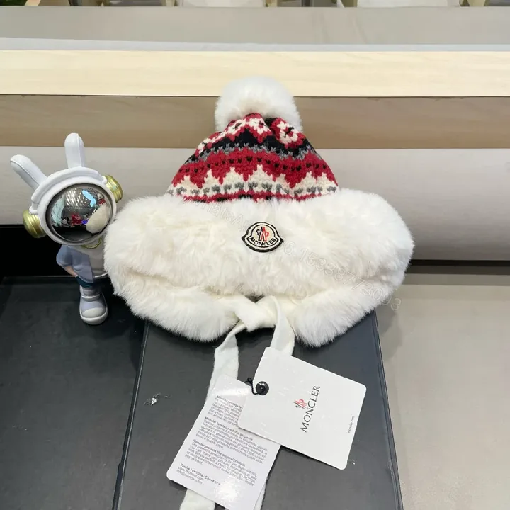 View 1 of Cozy Luxe Knit-Pom Beanie: Plush Warmth, Premium Style