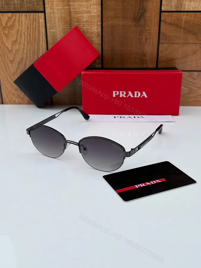 View 1 of FIRST COPY Prada 632 green shaded sunglasses