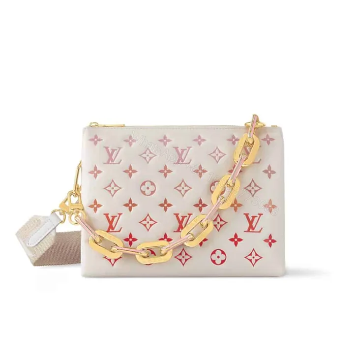View 1 of Louis Vuitton Coussin PM Bag Monogram Empreinte Sunrise Aquarelle 27Cm M25110