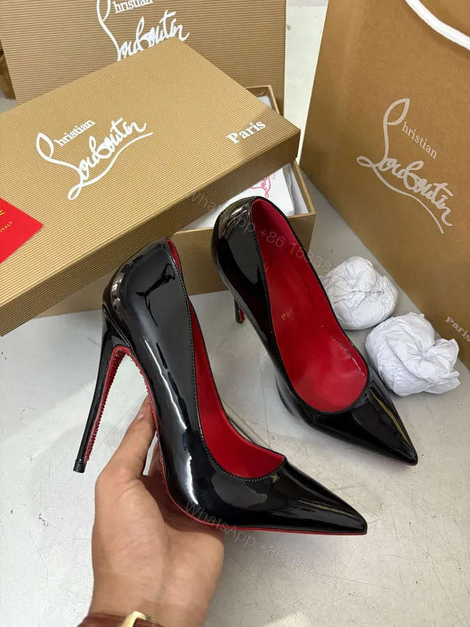 View 1 of First Copy Christian Louboutin Black Heels