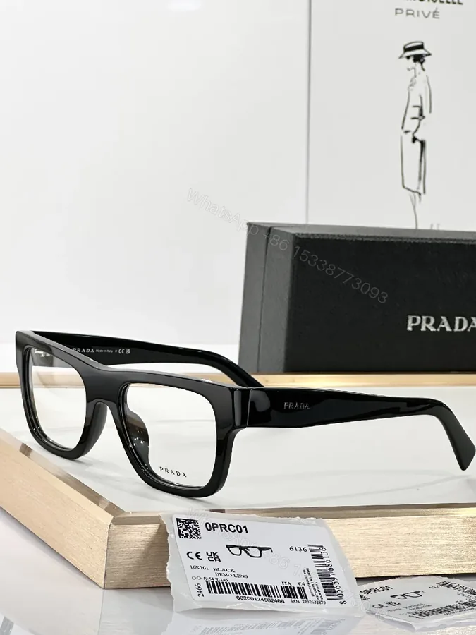 View 1 of Black Acetate Bold-Rectangle Frames: Modern Luxe Comfort