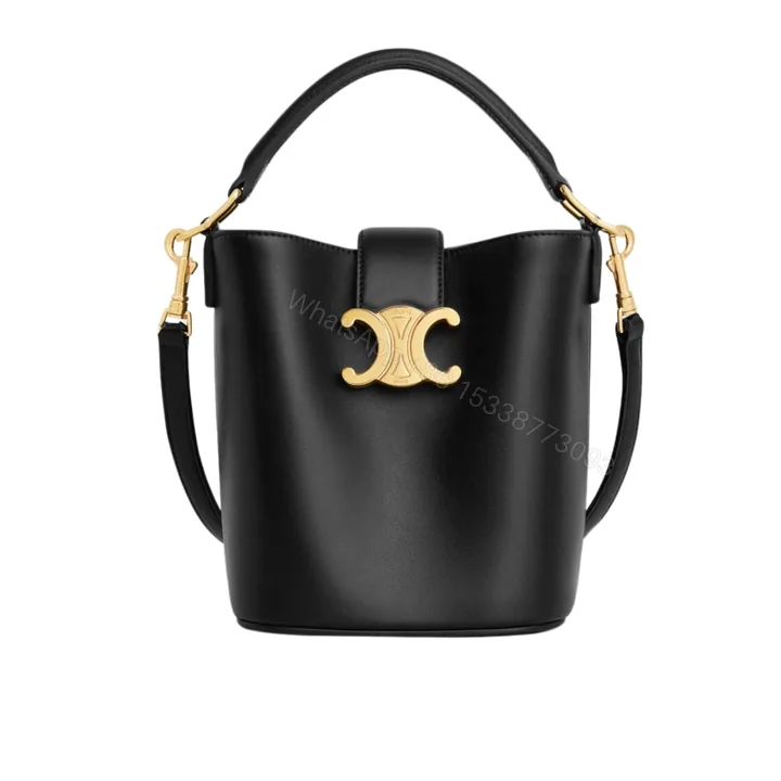 View 1 of CELINE MINI BUCKET LOUISE IN SMOOTH BLACK 15CM 10N473GHJ 38NO