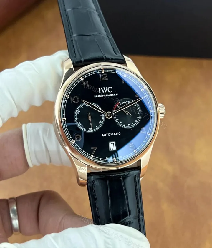 View 1 of IWC Schaffhausen Portugieser Black Dial 40mm Automatic