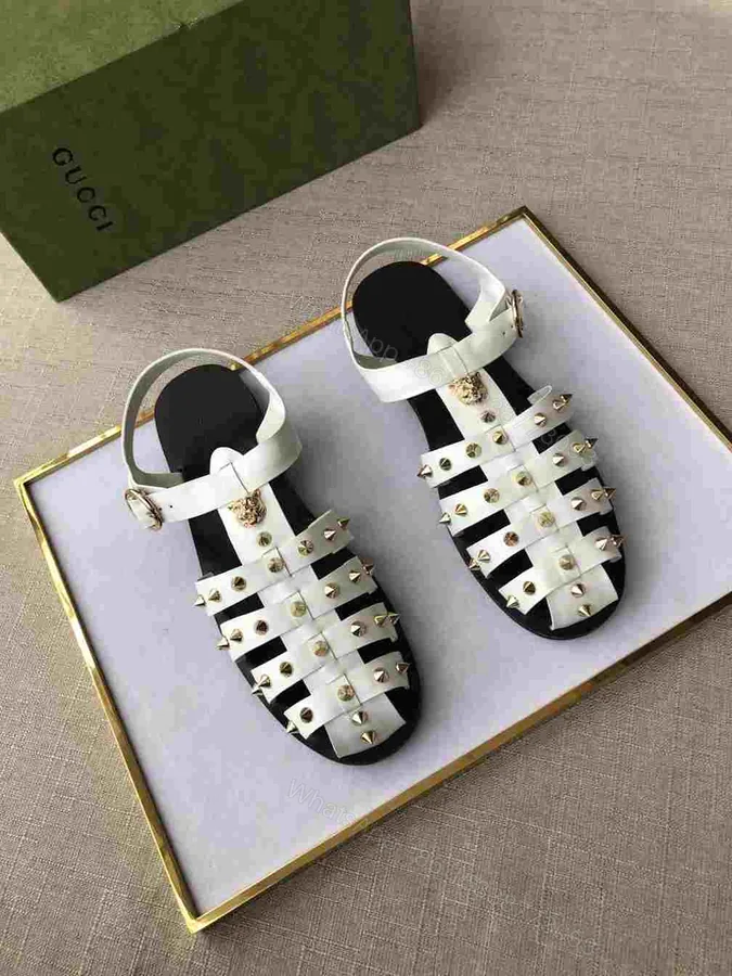 View 1 of GUCCI SANDAL WITH DOUBLE G – SDG003