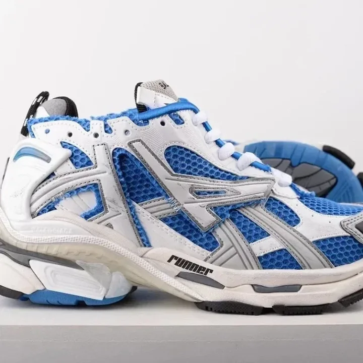 View 1 of Balenciaga Runner Blue Grey
