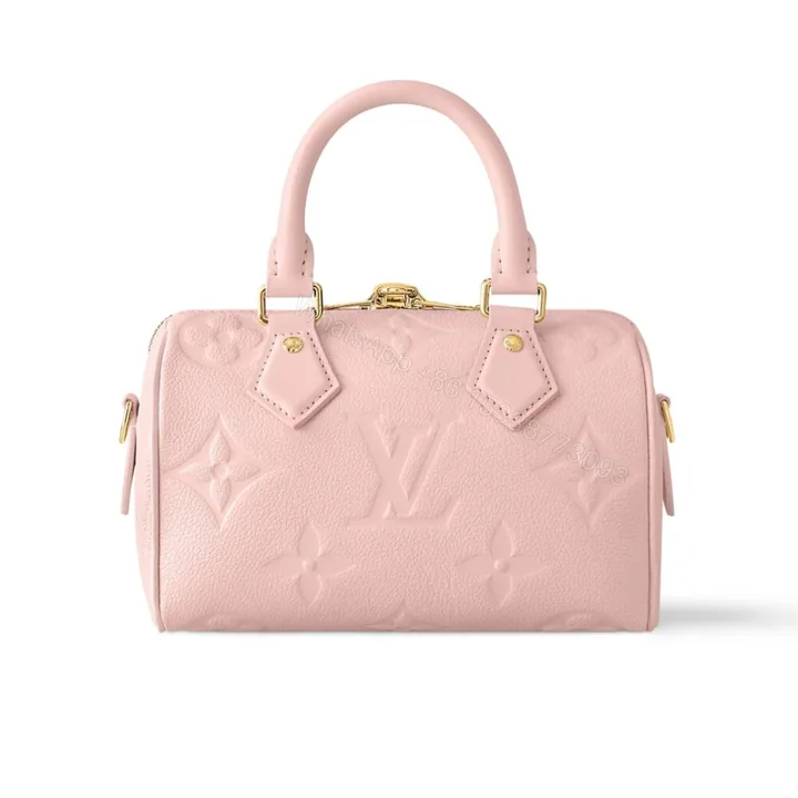 View 1 of Louis Vuitton Speedy Bandoulière 20 Monogram Pink 20Cm M47136