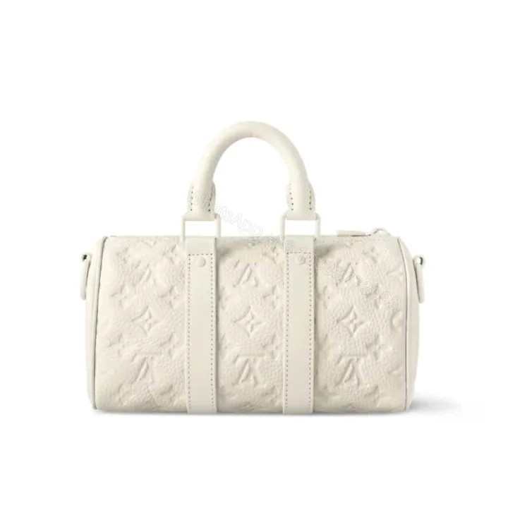View 1 of Louis Vuitton Keepall Bandoulière 25 Bag Cream 25Cm M24434