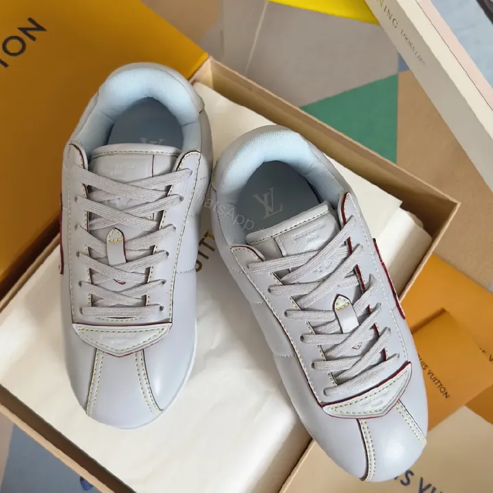 View 1 of White Leather Low-Top Sneakers: Subtle Luxury Comfort