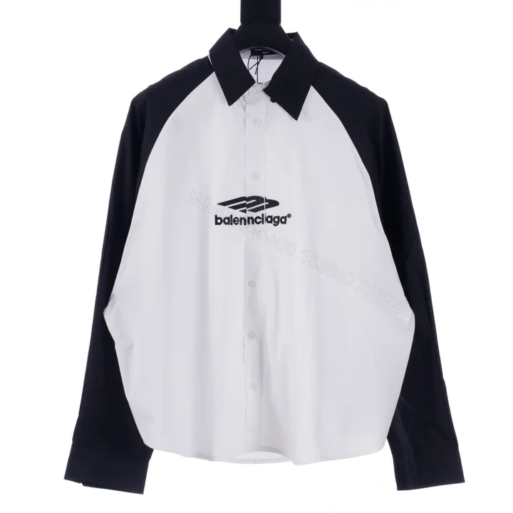 View 1 of 高仿Balenciaga*SS23系列738841拼色防曬外套