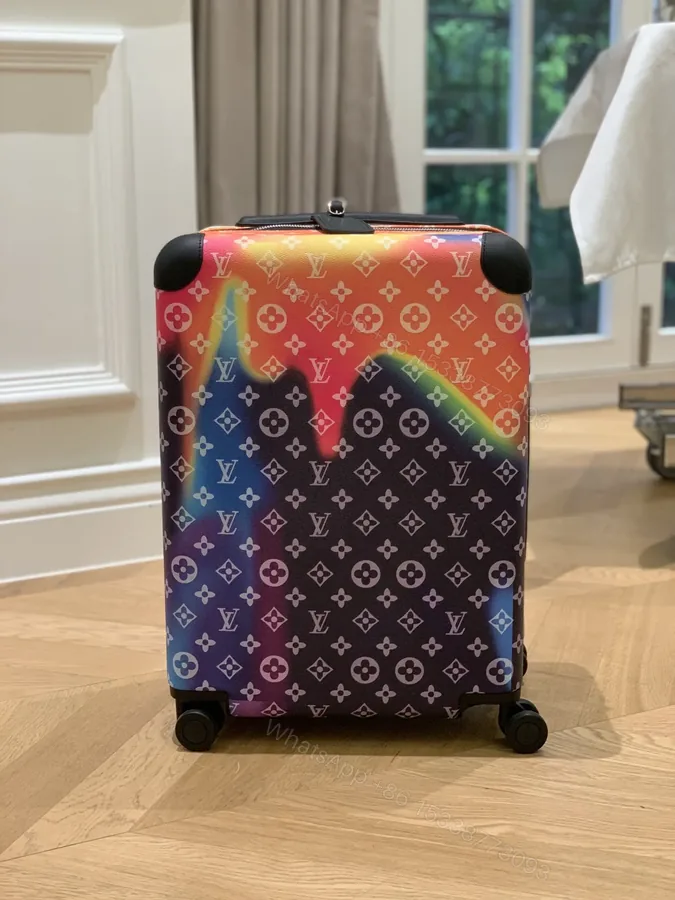 View 1 of Louis Vuitton Horizon 55 Multicolor Sunset Carry-on Bag Suitcase