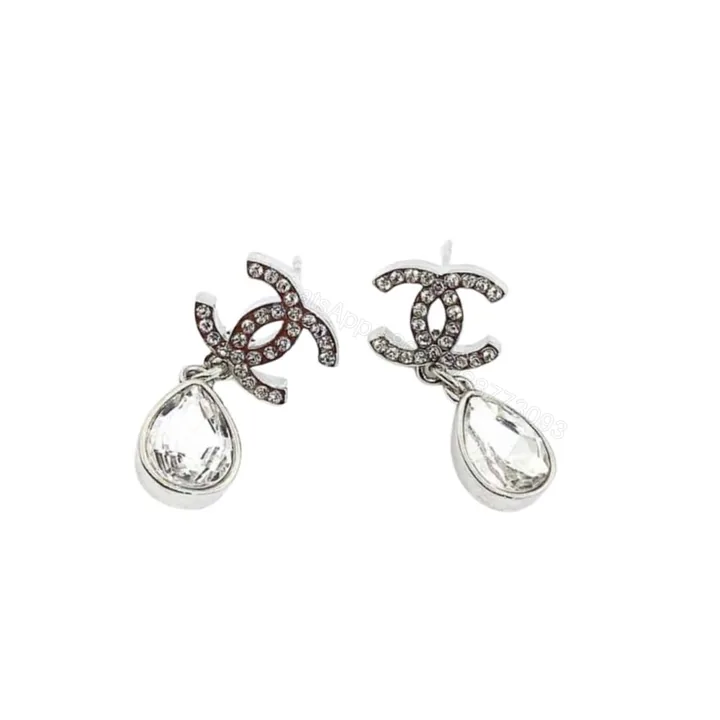 View 1 of Chanel CC Earrings