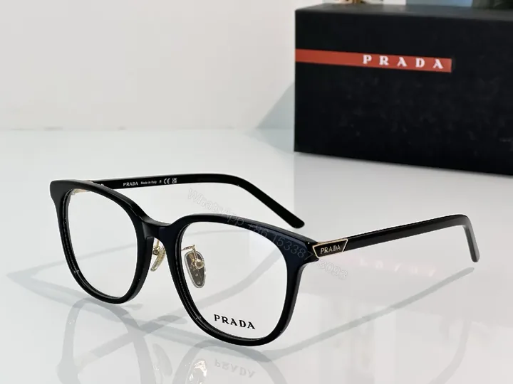 View 1 of Classic Black Acetate Eyeglasses, Designer-Inspired, Premium Comfort