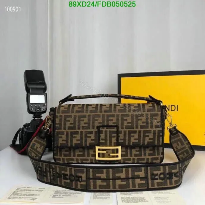 View 1 of Fendi 2-Way Canvas Sling Purse FBL8875