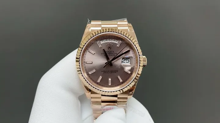 View 1 of Rolex Day-Date 36 Week Calendar Gold Automatic Watch RLX-DD-36-WKCAL-GOLD