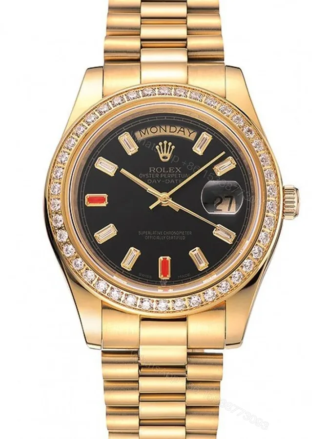 View 1 of Superclone Rolex Day-Date Black Dial 1454101 36 mm