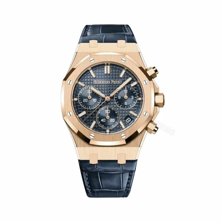 View 1 of Audemar Piguet Super Clone Blue Leather