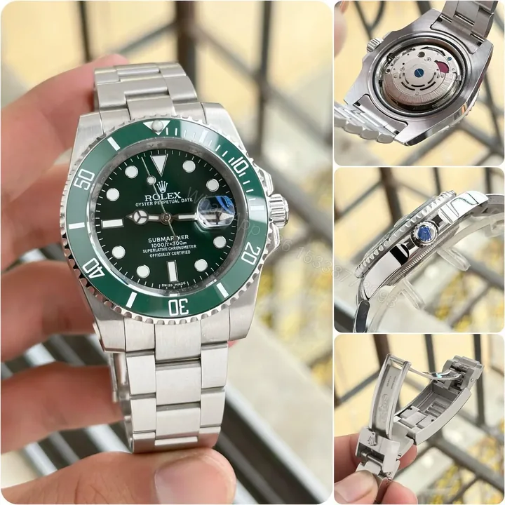 View 1 of Rolex Submariner Green Dial