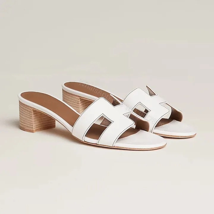 View 1 of BUY HERMES FIRST COPY BLOCK HEELS FOR WOMEN