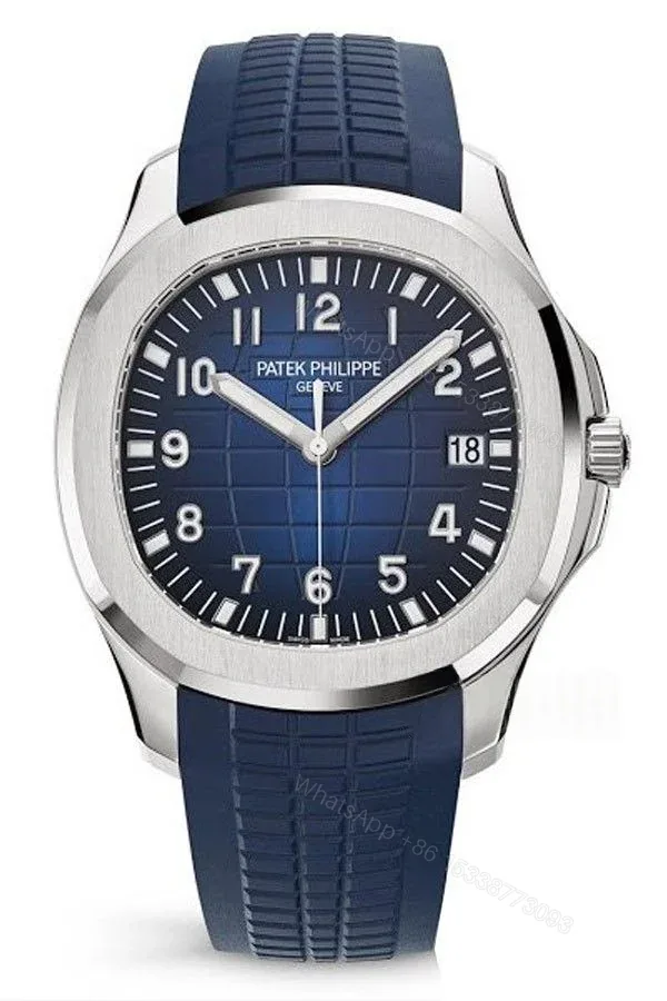 View 1 of Patek Philippe Super Clone Aquanaut 5168G-001 Blue Dial 42.2MM