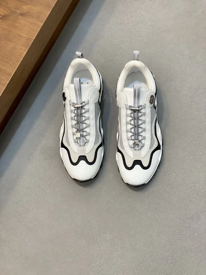 View 1 of LV 精品仿製運動鞋 白黑拼色透氣休閒款