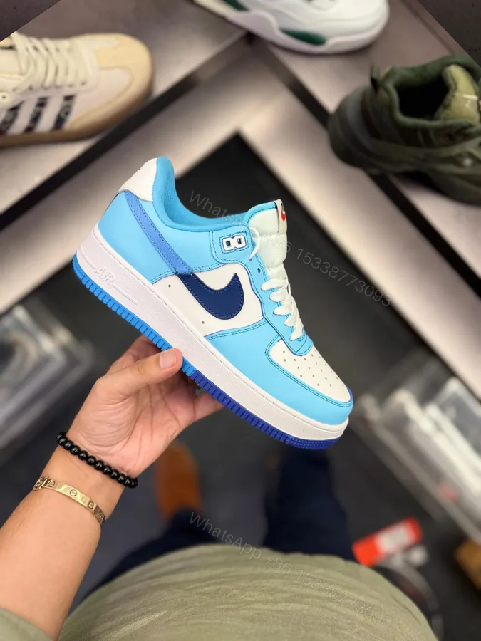 View 1 of FIRST COPY NIKE AIRFORCE SPLIT UNC FOR MEN