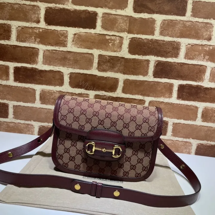 View 1 of Gucci Small Horsebit Shoulder Bag (All colour in Stock)
